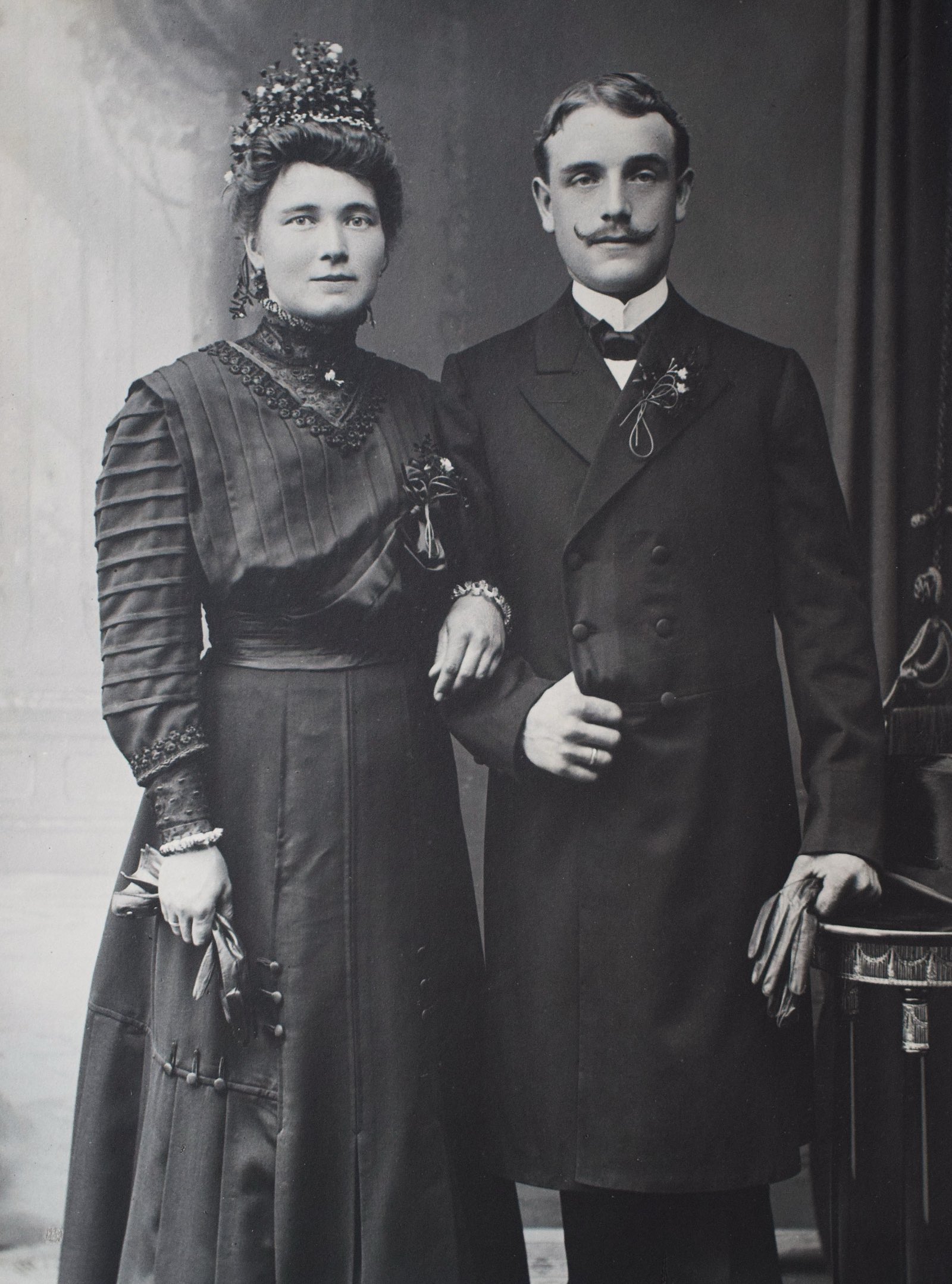 Hochzeitsfoto mit Baul Lehnert und Karoline Attendorn