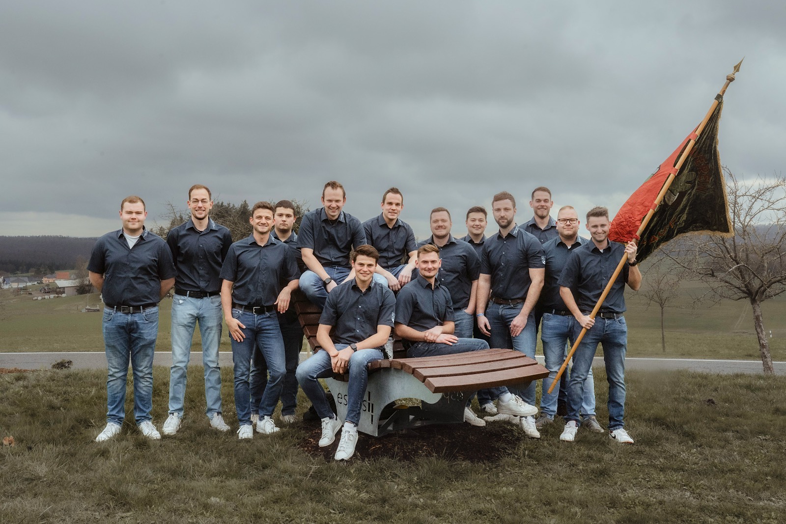 Gruppenfoto Burschenverein in 2024