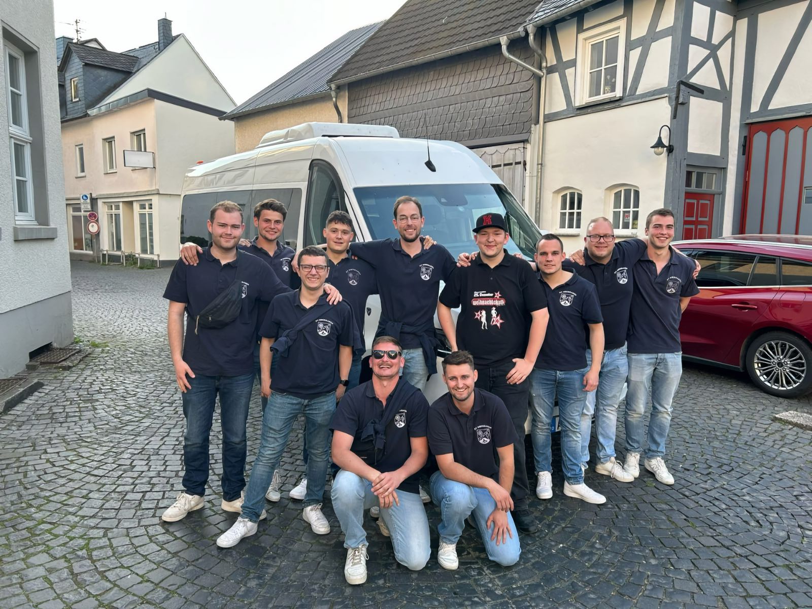 Gruppenfoto des Burschenvereins